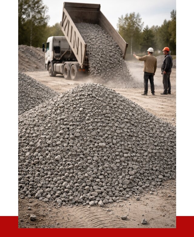 Гранитный щебень фракция 0-5 в Ирбите от 3188 руб ПРОНЕРУДРбт