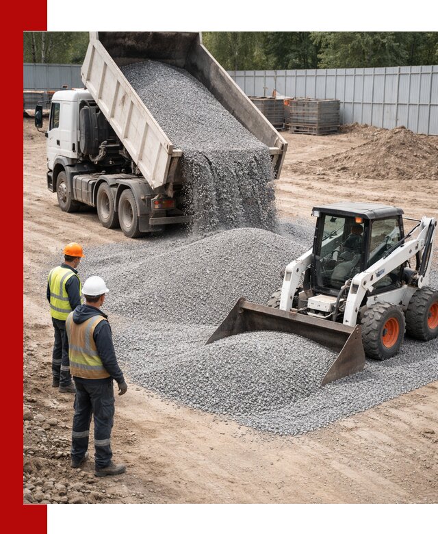 Доставка и продажа гранитного щебня фракции 0-5 в Ирбите