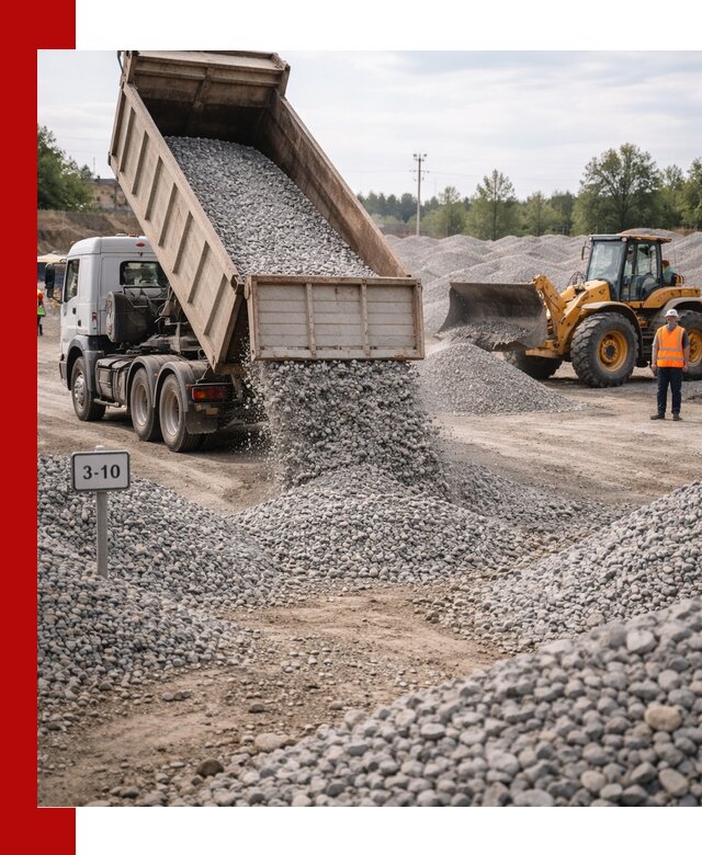 Гранитный щебень фракции 3–10: доставка и продажа в Ирбите