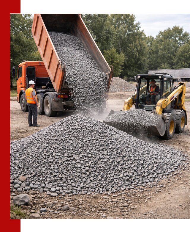Купить гранитный щебень фракции 5–10 в Ирбите с доставкой