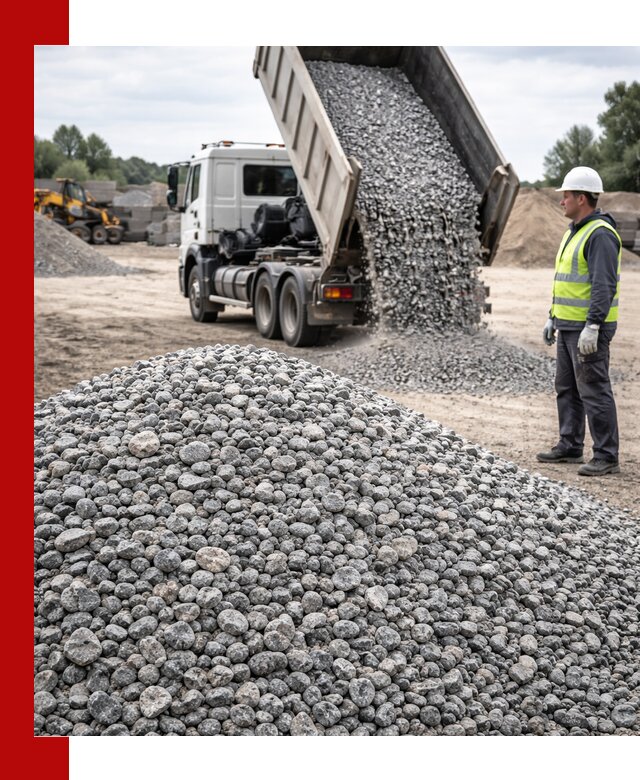 Доставка и продажа гранитного щебня фракции 5-20 в Ирбите