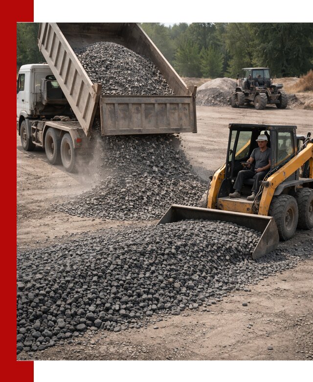 Гранитный щебень фракция 40-70 с доставкой в Ирбите