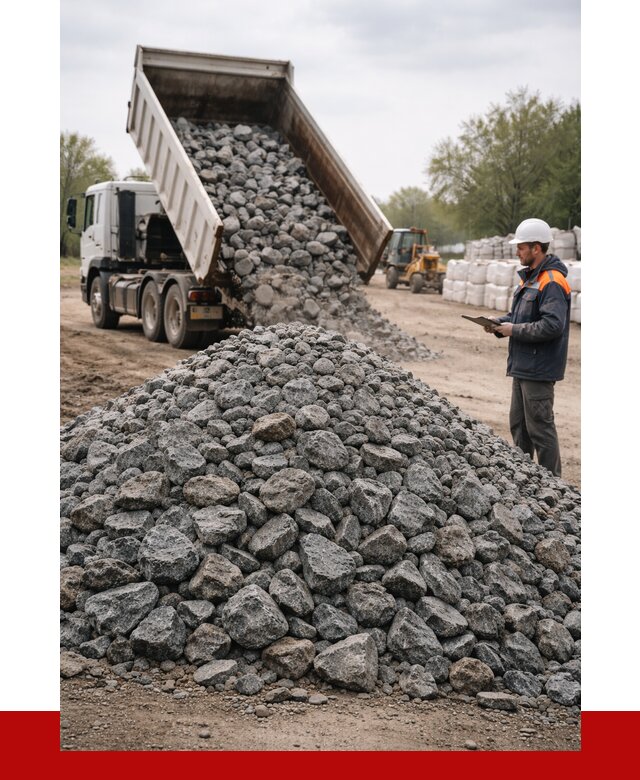 Гранитный щебень фракция 100-200 в Ирбите от 4617 р. ПРОНЕРУДРбт