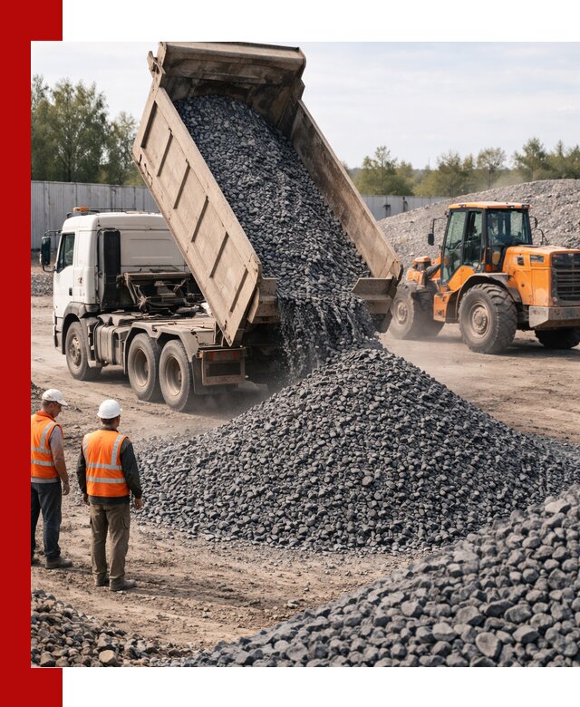 Доставка и продажа щебня габбро-диабаза в Ирбите