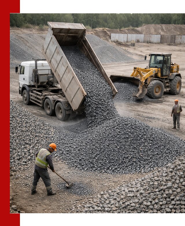 Щебень габбро-диабаз фр. 5-20 с доставкой в Ирбите