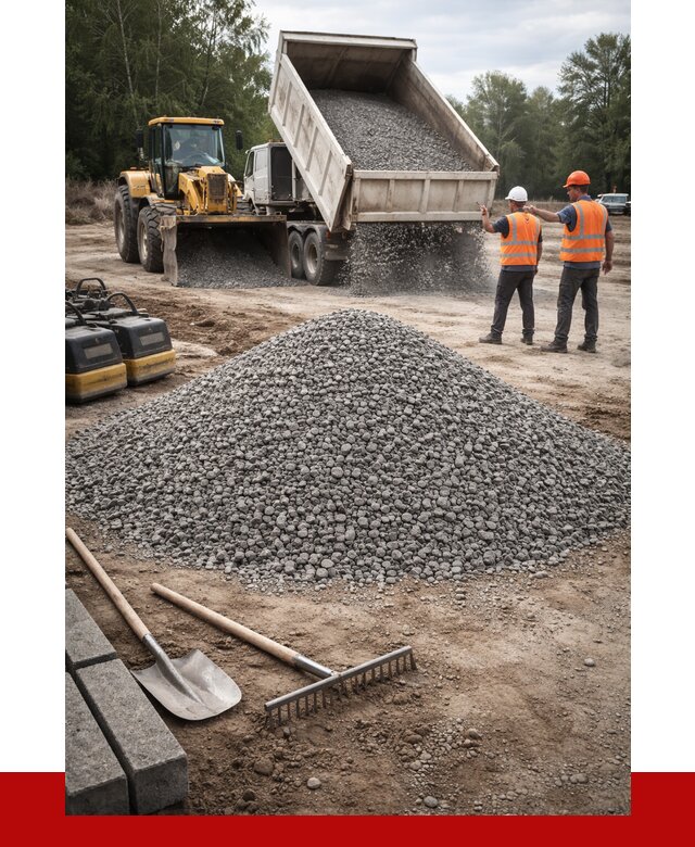 Гравийный щебень купить в Ирбите от 2418 р. ПРОНЕРУДРбт