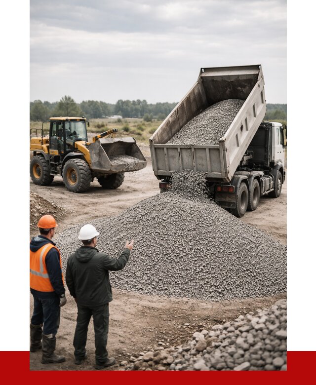 гравийный щебень фракция 3-10 в Ирбите от 3518 р. ПРОНЕРУДРбт