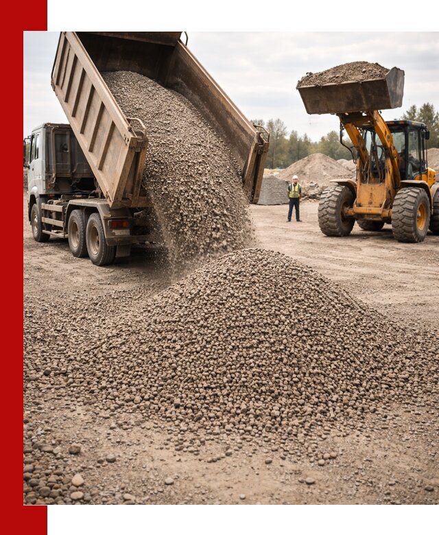 Гравийный щебень фракция 3–10 с доставкой в Ирбите