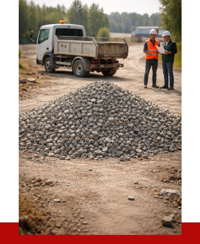 Гравийный щебень фракция 20-40 в Ирбите от 1319 р. | ПРОНЕРУДРбт
