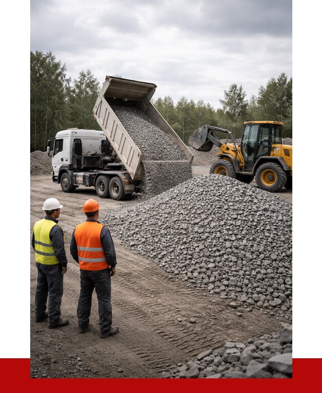 Гравийный щебень фракция 40-70 в Ирбите от 10443р | ПРОНЕРУДРбт