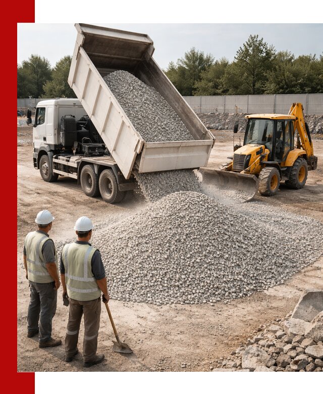 Купить известняковый щебень фракции 5–10 мм с доставкой в Ирбите