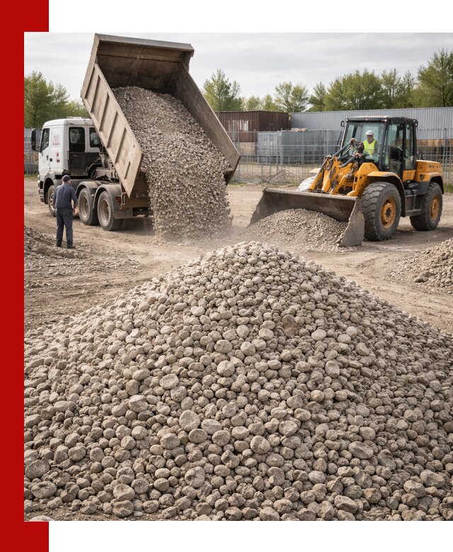 Доломитовый щебень фракции 20–41 с доставкой в Ирбите