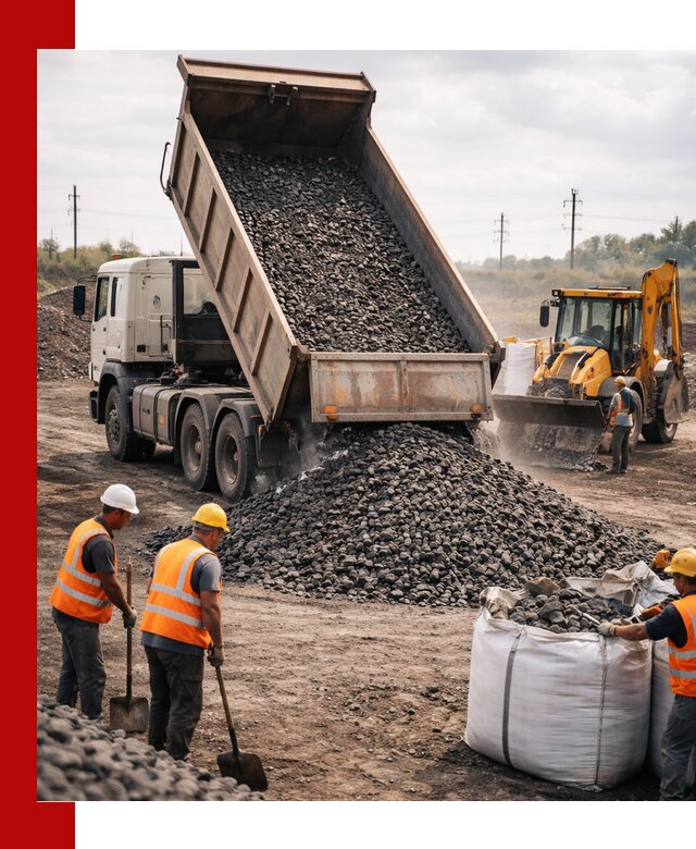 Шлаковый щебень фракция 40-70 с доставкой в Ирбите