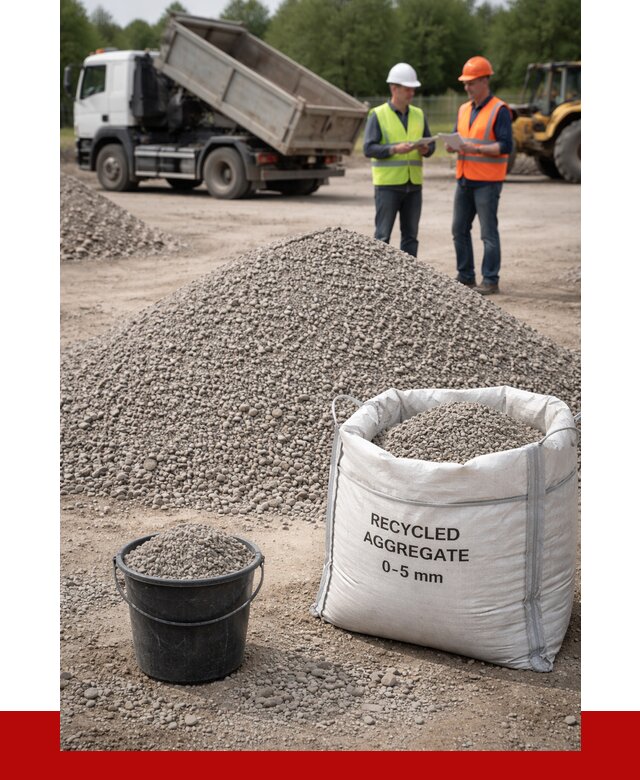 Вторичный щебень фракция 0-5 в Ирбите от 1759 р. ПРОНЕРУДРбт