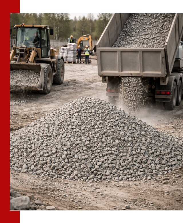 Вторичный щебень фракции 5-20 в Ирбите — доставка и продажа крупнотоннажно