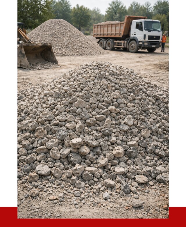 Вторичный щебень фракция 20-40 в Ирбите от 2418 р ПРОНЕРУДРбт