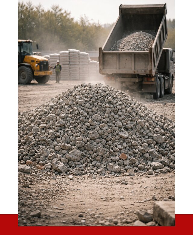 Вторичный щебень фракция 70-150 в Ирбите от 1539 р. | ПРОНЕРУДРбт