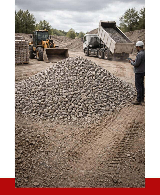 Купить бетонный щебень в Ирбите, от 3518 р. ПРОНЕРУДРбт