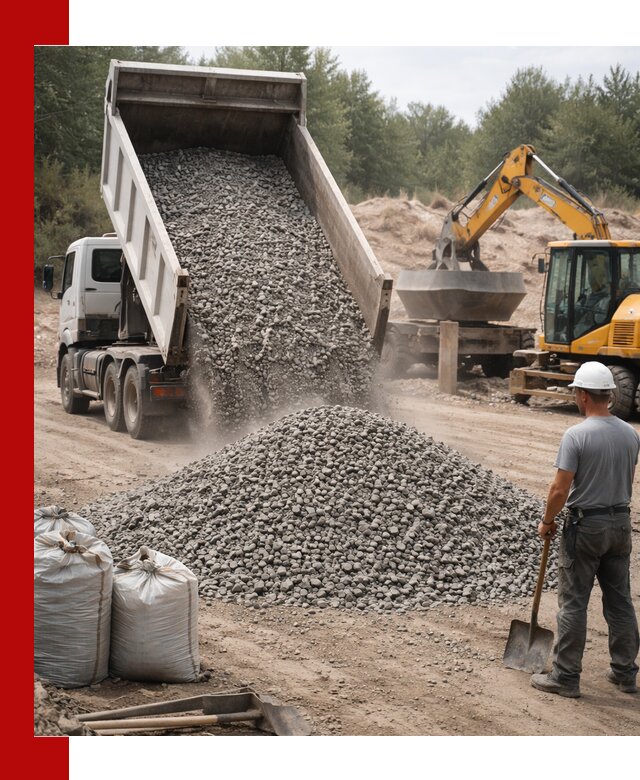 Доставка и продажа бетонного щебня в Ирбите