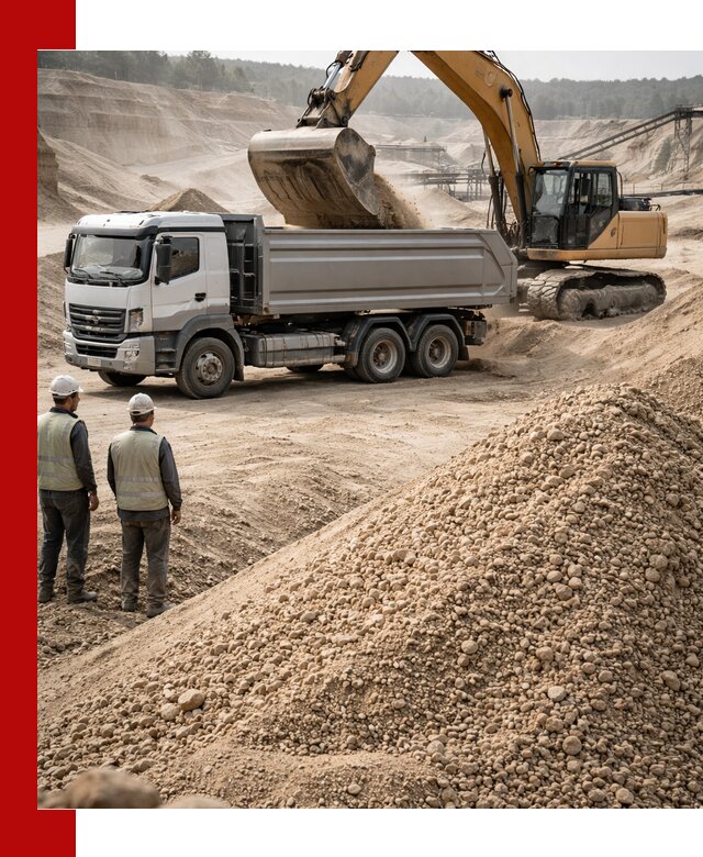 Карьерный крупнозернистый песок с доставкой в Ирбите