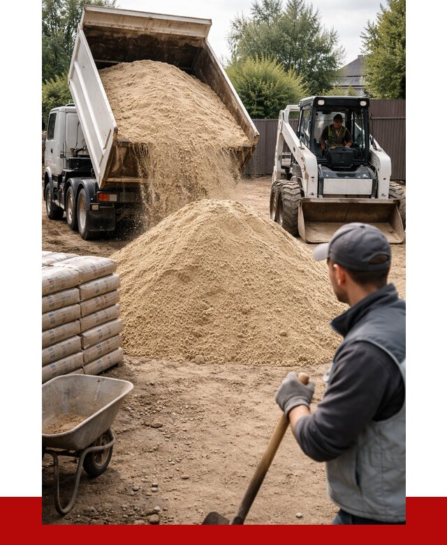 Мытый речной песок с доставкой в Ирбите от 1594 р. | ПРОНЕРУДРбт