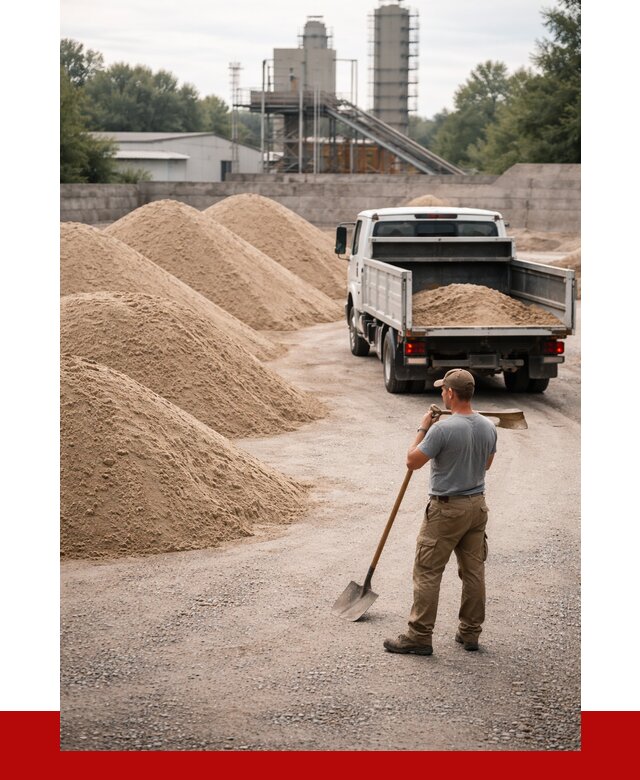 Мытый песок в Ирбите от 1374 р. с доставкой ПРОНЕРУДРбт