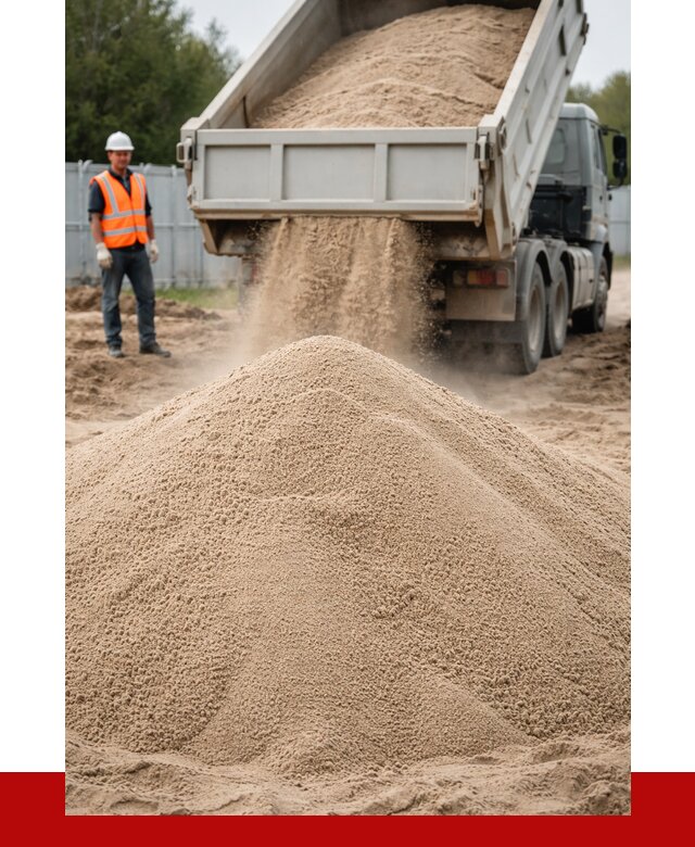 Купить сеяный песок с доставкой в Ирбите от 2418 р ПРОНЕРУДРбт