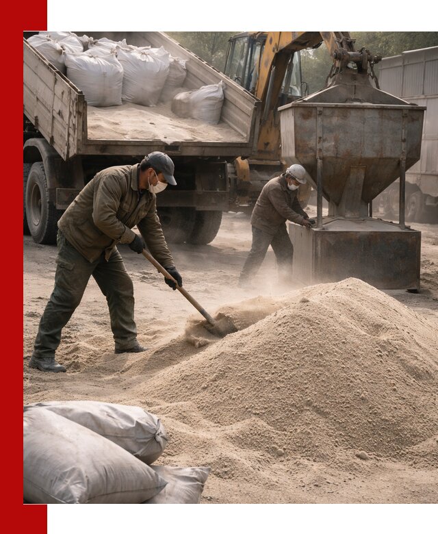 Кварцевый песок для пескоструя в Ирбите — доставка и качество