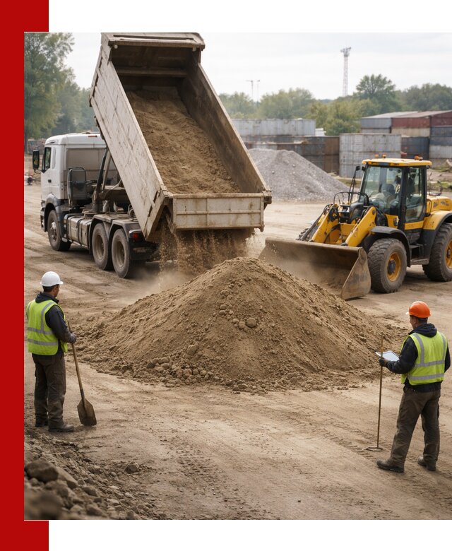 Доставка и продажа пескогрунта оптом и в розницу в Ирбите