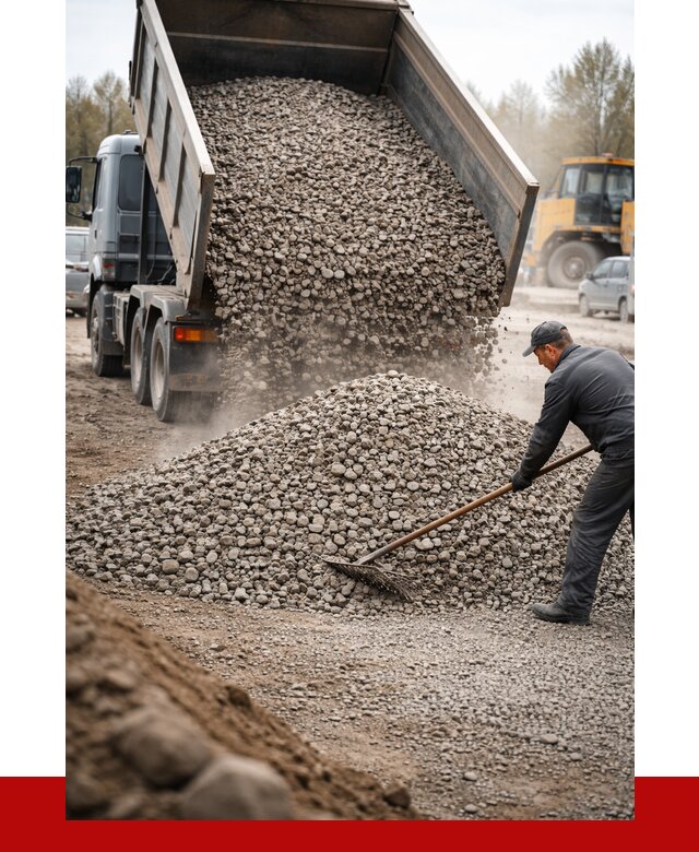 Гравий фракция 20-40 в Ирбите от 2748 р. доставка | ПРОНЕРУДРбт