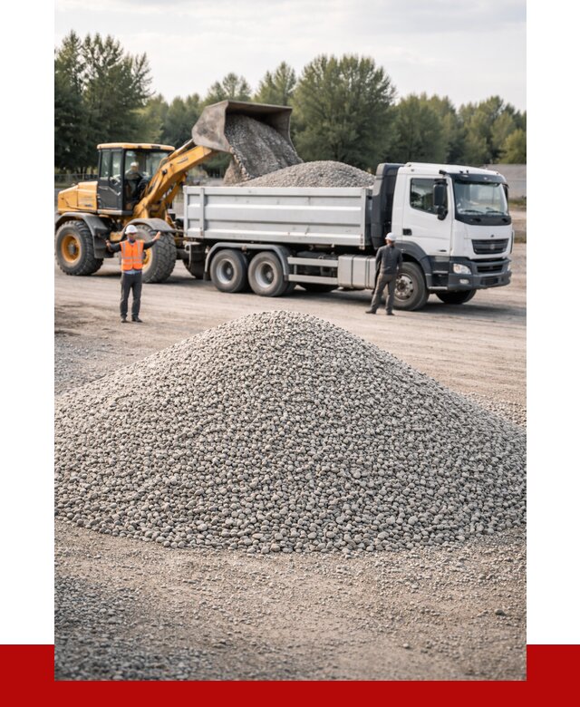 Купить мытый гравий в Ирбите от 3848 р, доставка ПРОНЕРУДРбт