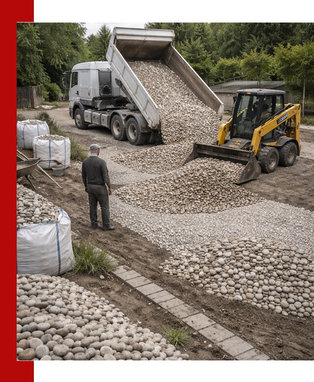 Доставка морской гальки оптом и в розницу в Ирбите