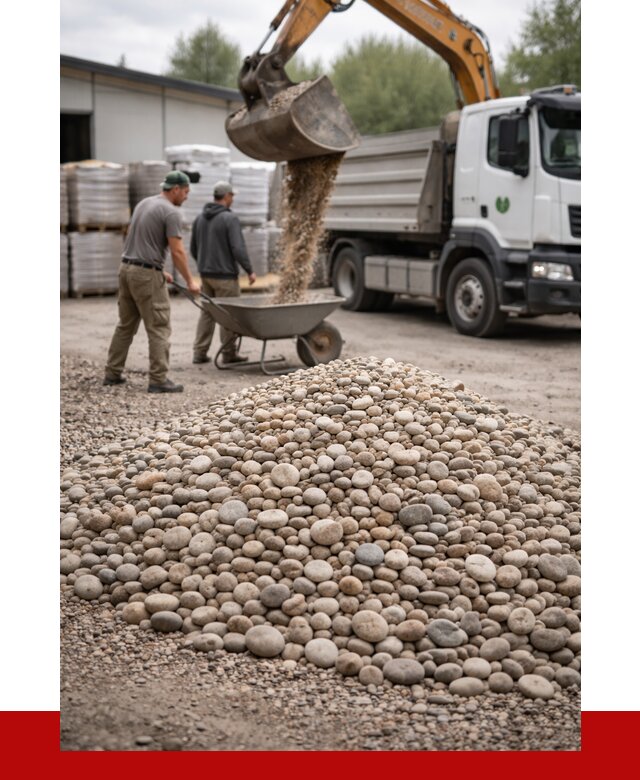 Галька декоративная в Ирбите от 3518 р. за куб | ПРОНЕРУДРбт