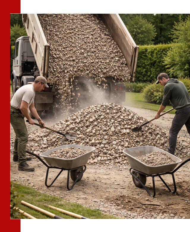 Доставка и продажа декоративной гальки в Ирбите