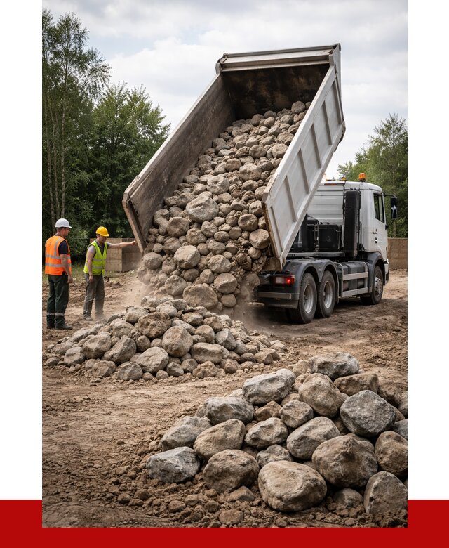 Купить булыжник в Ирбите с доставкой от 4947 р. за куб | ПРОНЕРУДРбт