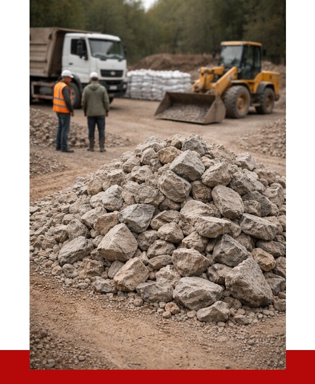 Купить бутовый камень с доставкой в Ирбите от 2528 р. | ПРОНЕРУДРбт