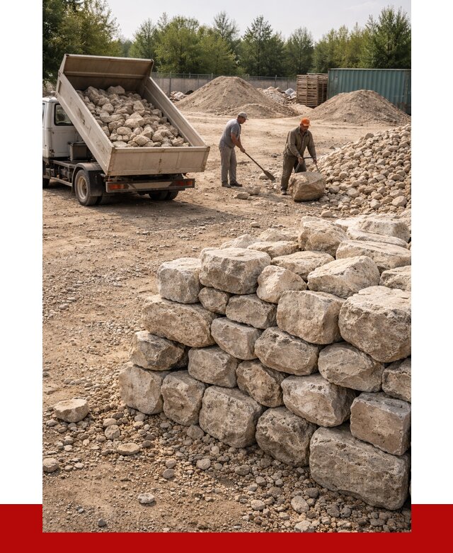 Бутовый камень известняковый в Ирбите от 4617 р. | ПРОНЕРУДРбт