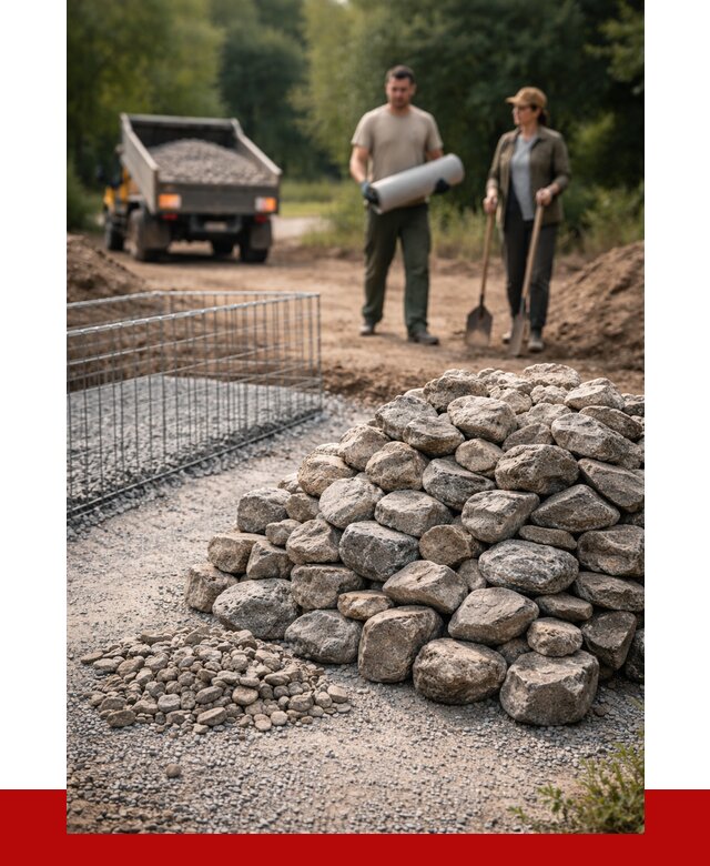 Камень для габионов фракция 100-200 в Ирбите от 5277 р. | ПРОНЕРУДРбт