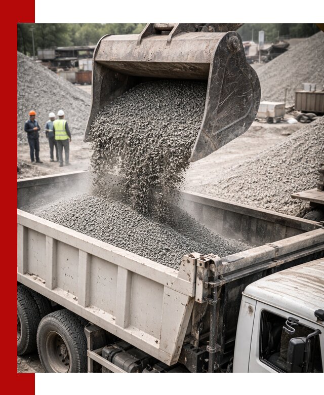 Отсев и крошка для строительства и дорожных работ в Ирбите