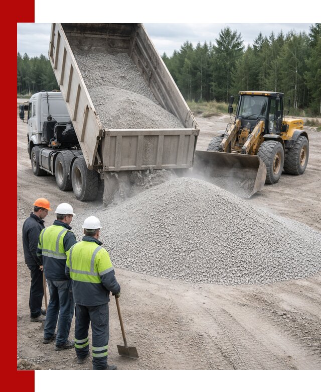 Известняковый отсев 0-5 доставка в Ирбите быстро и выгодно