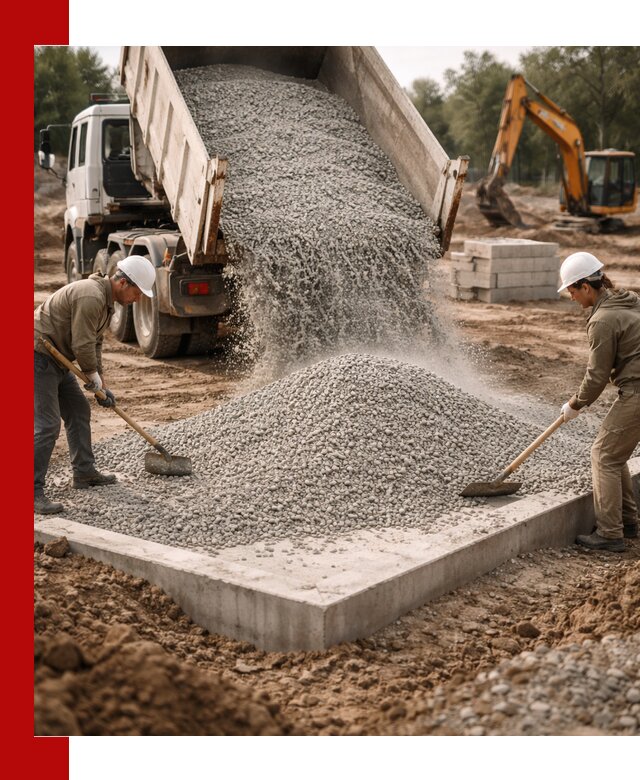 Доставка и продажа отсева для бетона в Ирбите