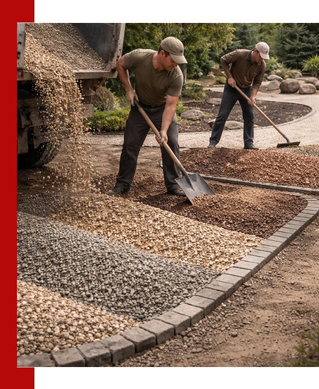 Декоративная крошка для ландшафта в Ирбите — продажа и доставка