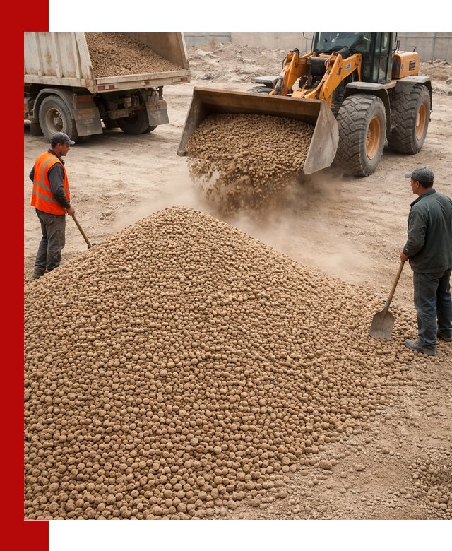 Керамзит фракция 10-20 с доставкой в Ирбите