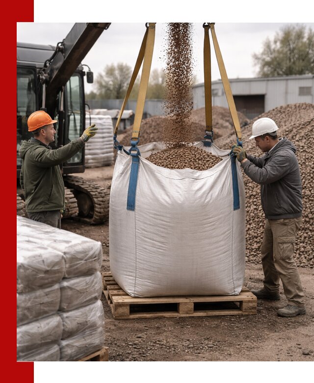 Керамзит в биг-бегах с доставкой в Ирбите