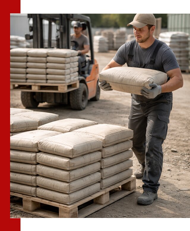 Доставка цемента в мешках оптом и в розницу в Ирбите