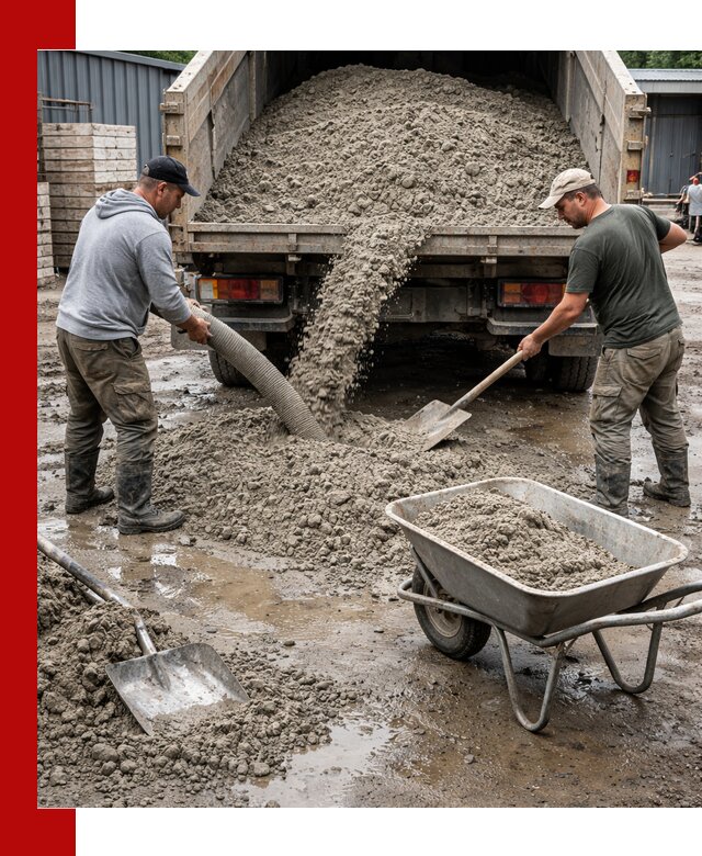 Цементно-песчаная смесь М150 доставка в Ирбите