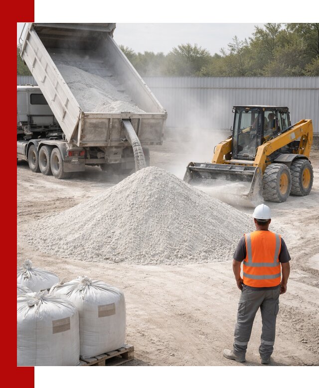 Доставка и продажа известняковой муки в Ирбите