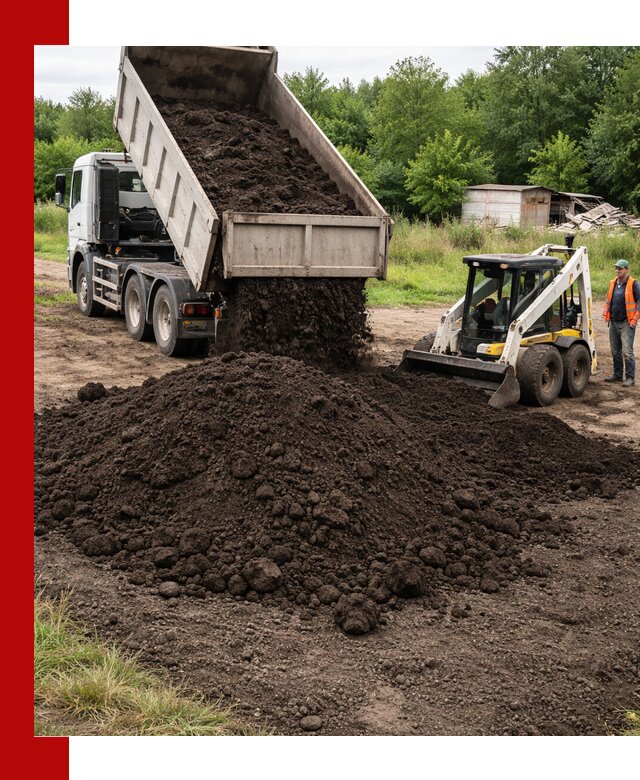 Поставка плодородной земли с доставкой самосвалом в Ирбите