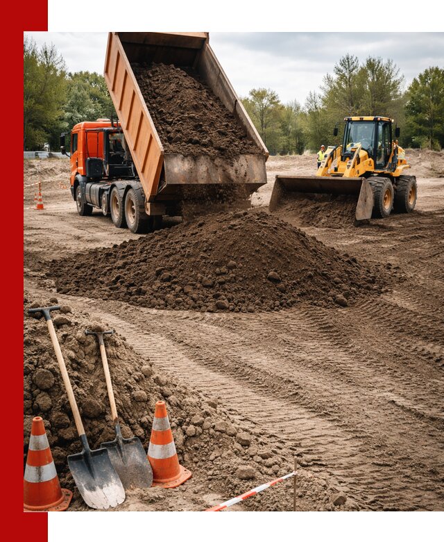 Поставка и доставка планировочного грунта в Ирбите