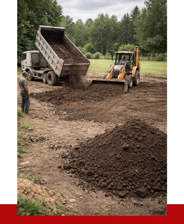 Грунт для выравнивания участка в Ирбите от 1319 р. | ПРОНЕРУДРбт